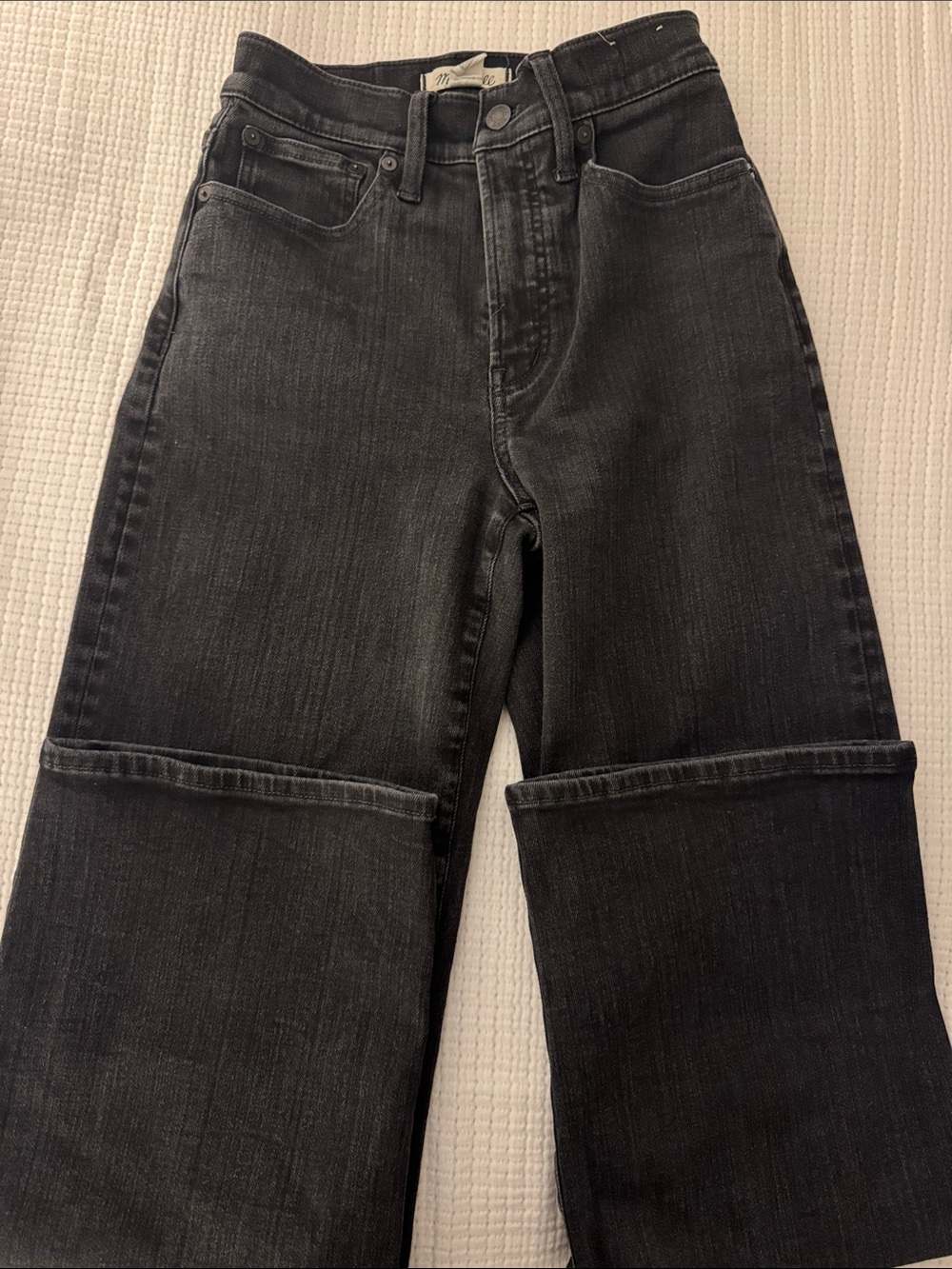 Madewell Black Bootcut woman’s Jeans